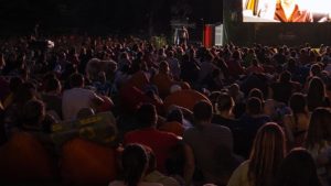 Open air cinema