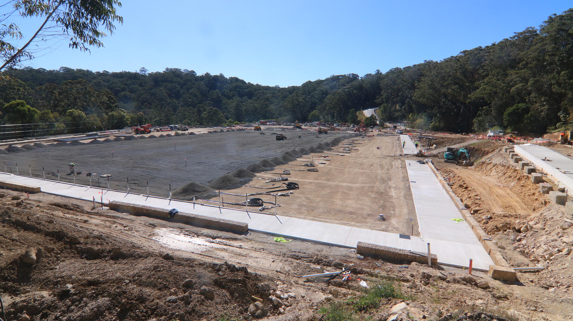 Old Mans Valley field of play construction – August 2026 Old Mans Valley field of play construction - August 2026